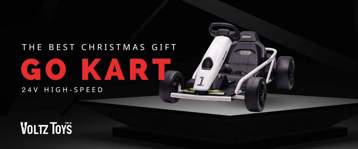 The 24V High-Speed GoKart is the best gift for Christmas