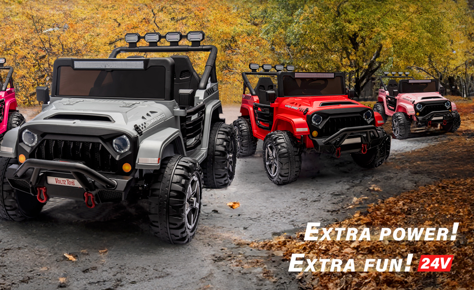 24V Ride-On Cars for Kids: How Fast Can They Go?