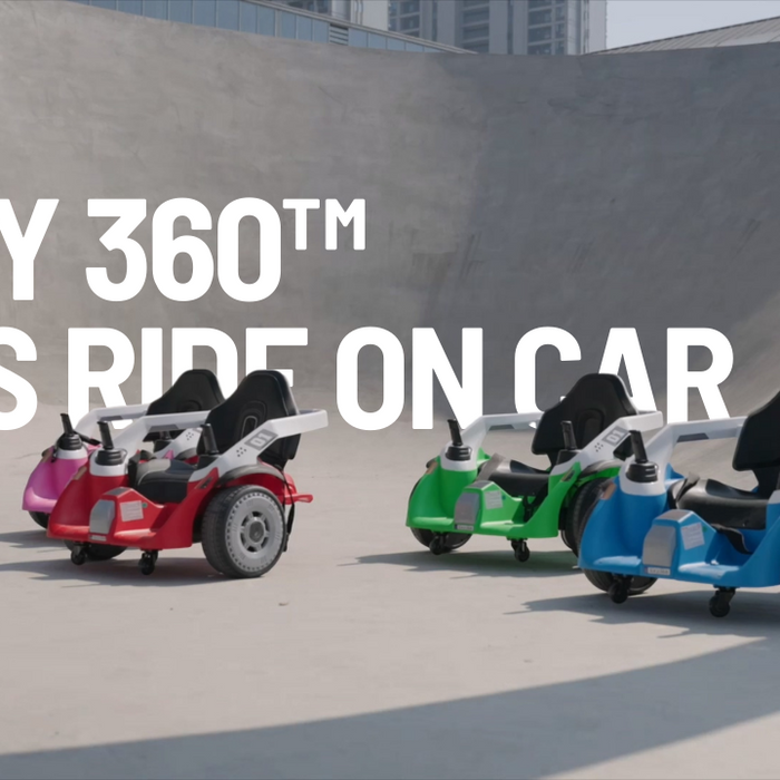 The Ultimate Electric Ride on Car: Eddy 360™ 12V Spinning Joystick Car