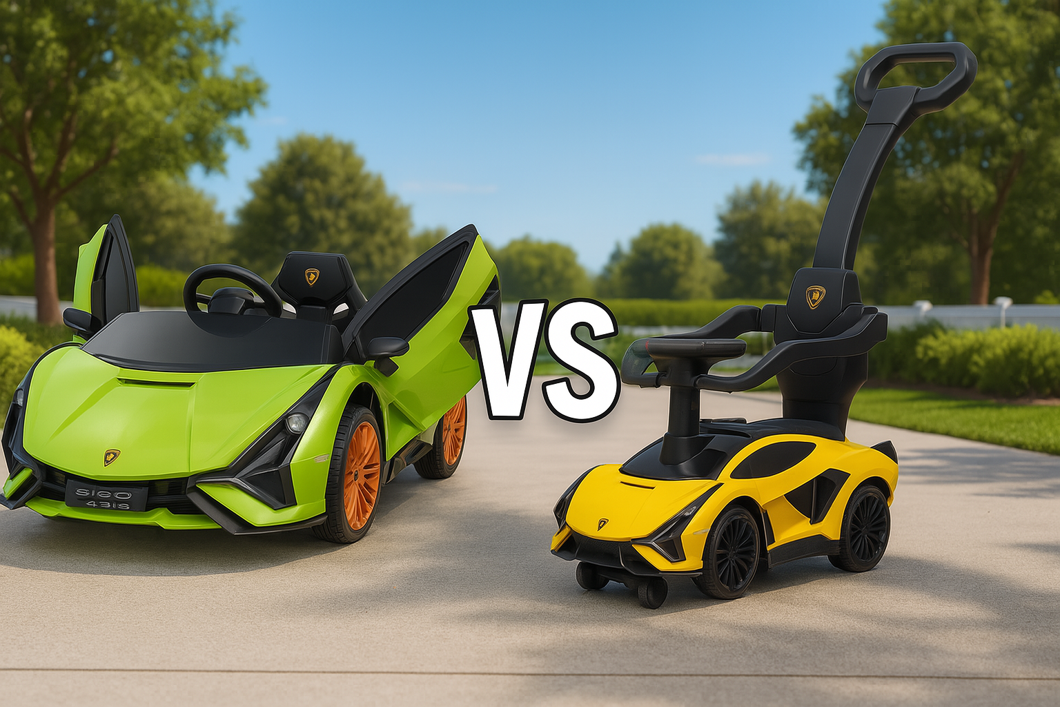 Electric Ride-On Car vs. Push Car: Which One Is Right for Your Child?