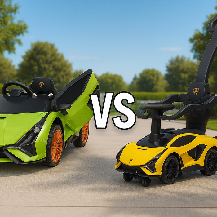 Electric Ride-On Car vs. Push Car: Which One Is Right for Your Child?