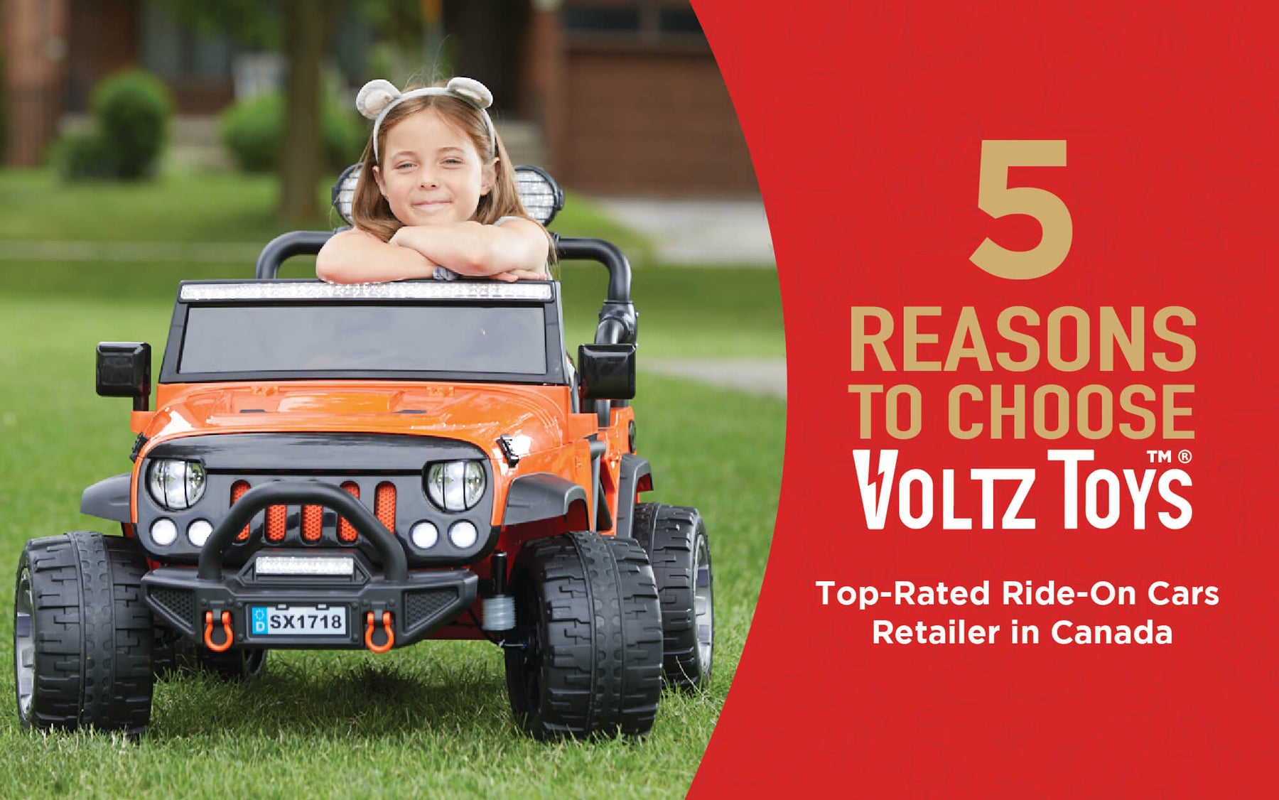 5 Reasons to Choose Voltz Toys | Top-Rated Ride-On Cars Retailer in Canada