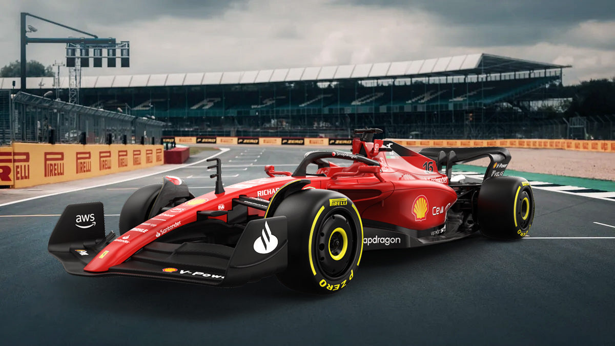 Ferrari F1 75 RC Car 1/18 Scale Licensed Remote Control Toy Car, Official F1 Merchandise by Rastar