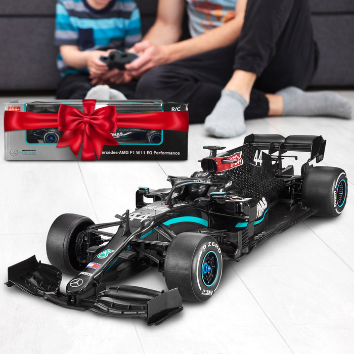 Mercedes-Benz F1 W11 EQ Performance 1/12 Scale Licensed Remote Control Toy Car, Official F1 Merchandise by Rastar