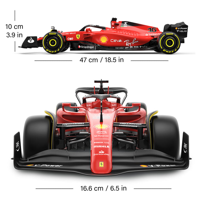 Ferrari F1 75 RC Car 1/12 Scale Licensed Remote Control Toy Car, Official F1 Merchandise by Rastar