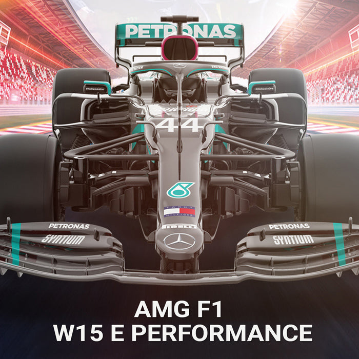 Mercedes-Benz F1 W15 EQ Performance 1/12 Scale Licensed Remote Control Toy Car, Official F1 Merchandise by Rastar