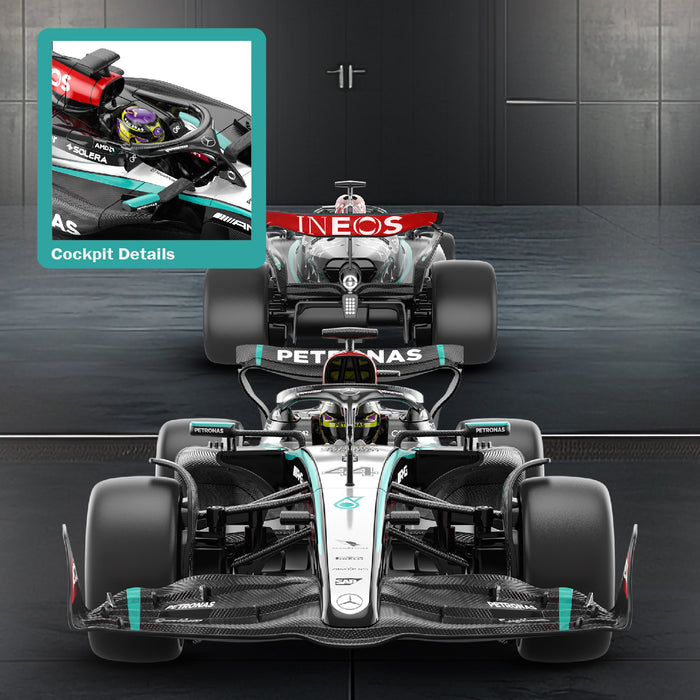 Mercedes-Benz F1 W15 EQ Performance 1/12 Scale Licensed Remote Control Toy Car, Official F1 Merchandise by Rastar