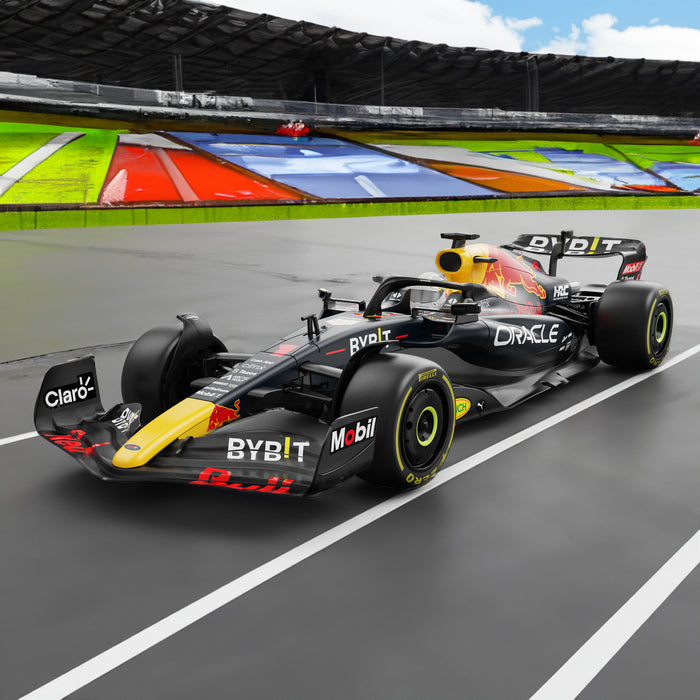 Oracle Red Bull Racing RB18 RC Car 1/12 Scale Licensed Remote Control Toy Car, Official F1 Merchandise by Rastar